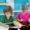 Rainbow Scratch Paper Crafts with Wooden Pencil for Kids DIY Gift